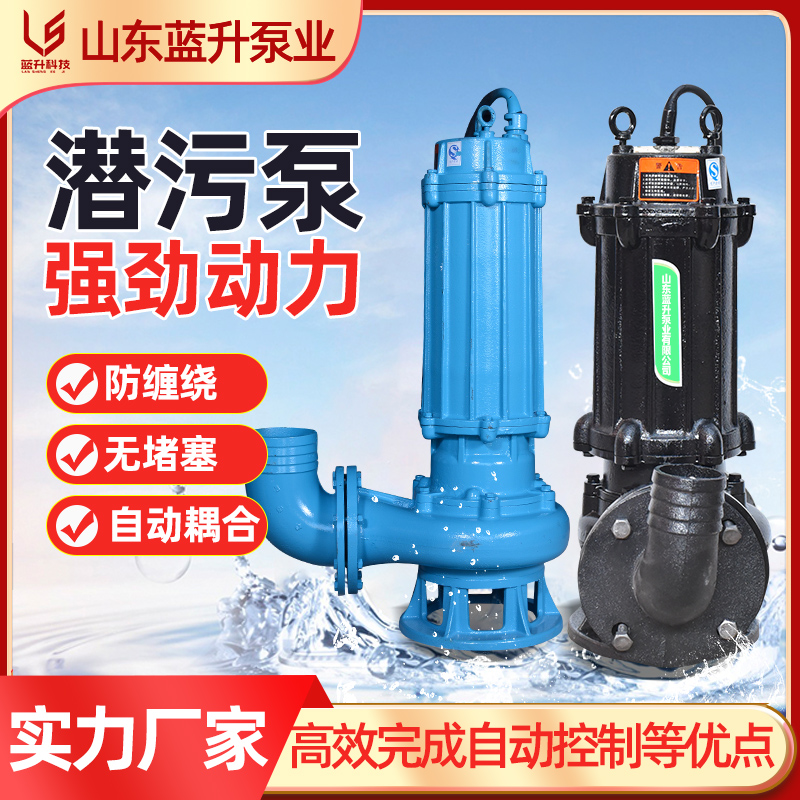 山东蓝升潜水排污泵，寿命更长 —素材来源：济南蓝升泵业